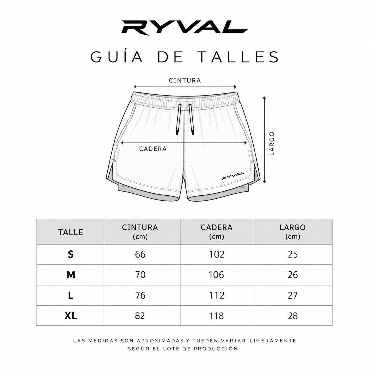 Short Deportivo RYVAL - Imagen 5